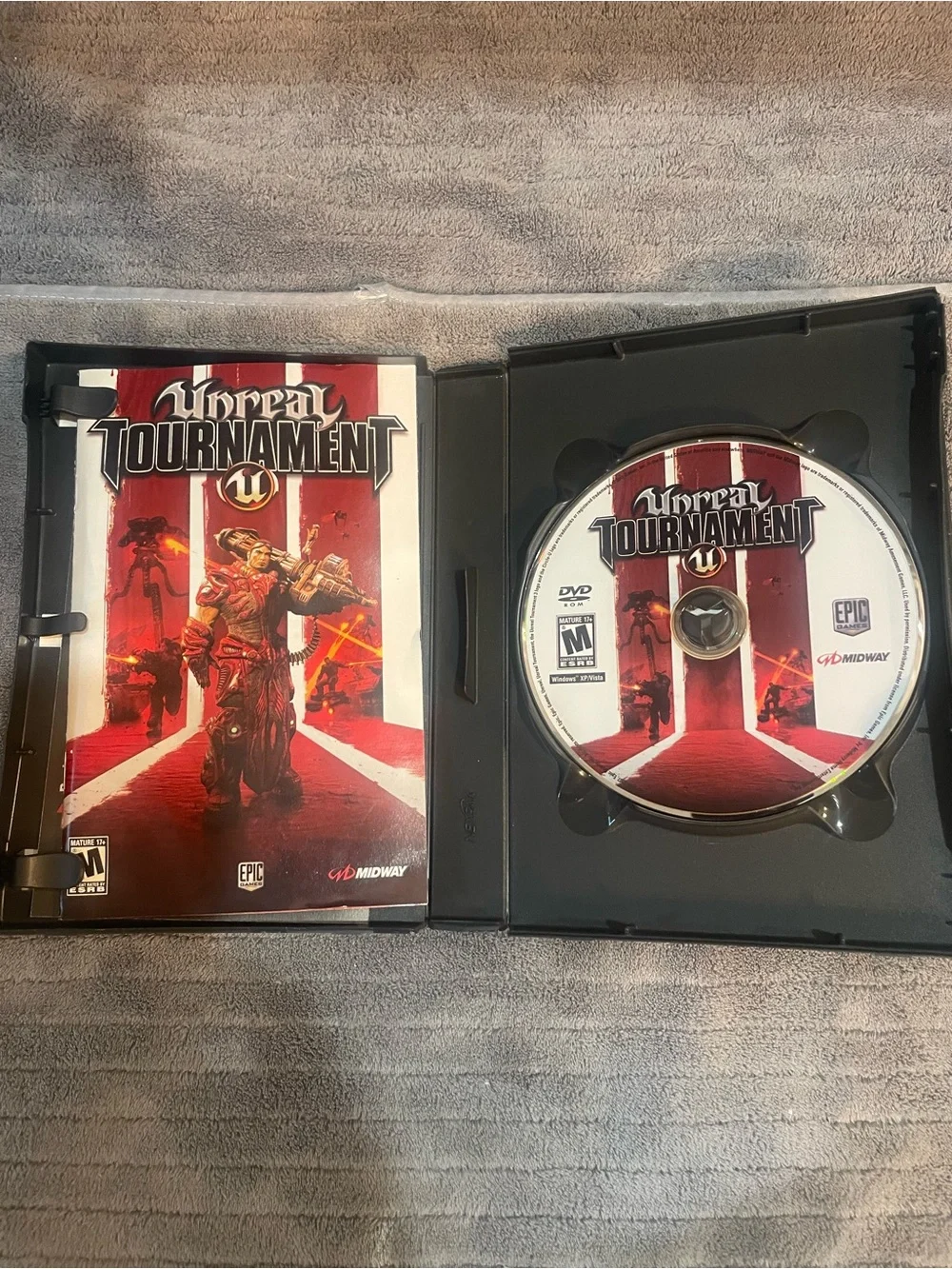 Unreal Tournament III 3 Boxed Game PC DVD-ROM 2008 Software Windows IBM